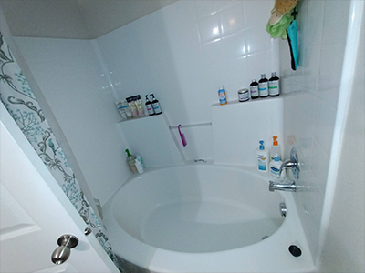 After cleaning