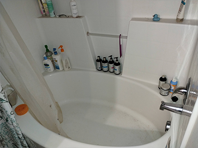 Before cleaning